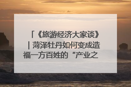 《旅游经济大家谈》｜菏泽牡丹如何变成造福一方百姓的“产业之花”“富民之花”？