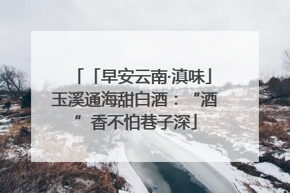 「早安云南·滇味」玉溪通海甜白酒：“酒”香不怕巷子深