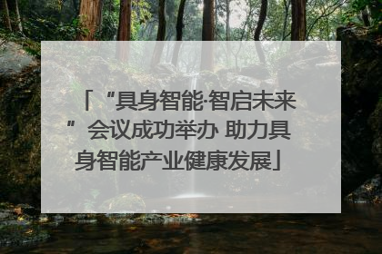 “具身智能·智启未来”会议成功举办 助力具身智能产业健康发展