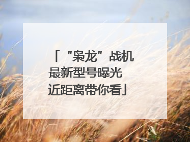 “枭龙”战机最新型号曝光 近距离带你看
