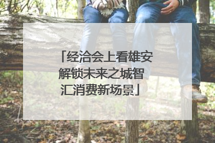 经洽会上看雄安 解锁未来之城智汇消费新场景