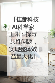 佳都科技AI科学家王凯：探寻共性问题，实现整体效益最大化