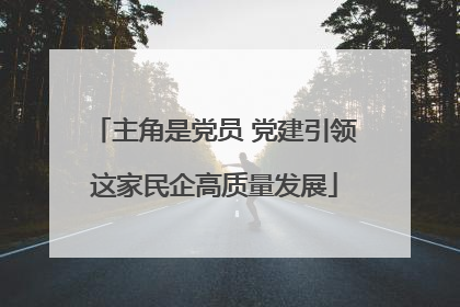 主角是党员 党建引领这家民企高质量发展