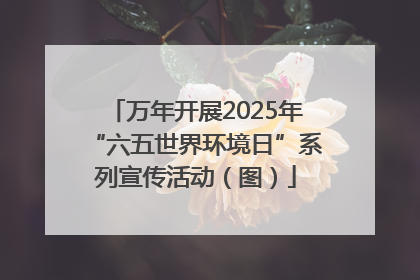 万年开展2025年“六五世界环境日”系列宣传活动（图）