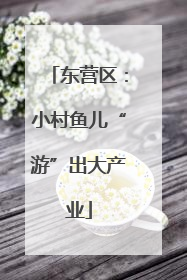 东营区：小村鱼儿“游”出大产业