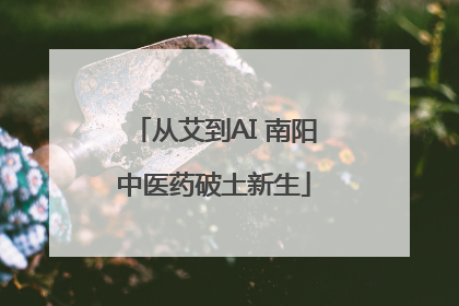 从艾到AI 南阳中医药破土新生