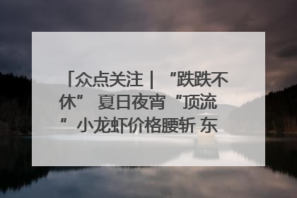 众点关注｜“跌跌不休” 夏日夜宵“顶流”小龙虾价格腰斩 东营人的快乐来了