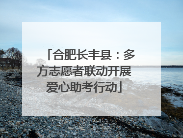 合肥长丰县：多方志愿者联动开展爱心助考行动