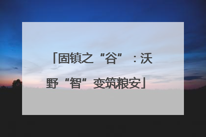 固镇之“谷”：沃野“智”变筑粮安