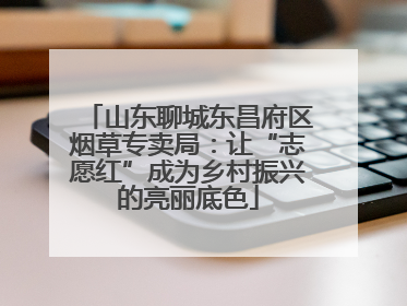 山东聊城东昌府区烟草专卖局：让“志愿红”成为乡村振兴的亮丽底色