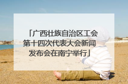 广西壮族自治区工会第十四次代表大会新闻发布会在南宁举行