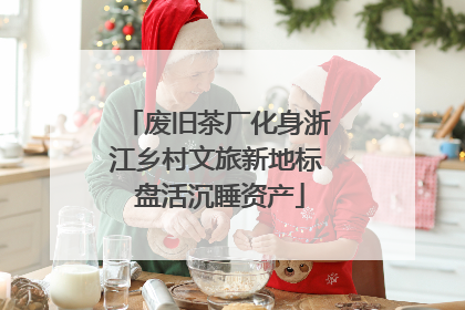 废旧茶厂化身浙江乡村文旅新地标 盘活沉睡资产