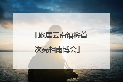 旅居云南馆将首次亮相南博会