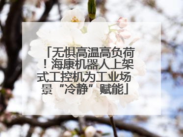 无惧高温高负荷！海康机器人上架式工控机为工业场景“冷静”赋能