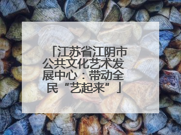 江苏省江阴市公共文化艺术发展中心：带动全民“艺起来”
