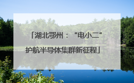 湖北鄂州：“电小二”护航半导体集群新征程