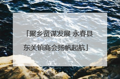 聚乡贤谋发展 永春县东关镇商会扬帆起航