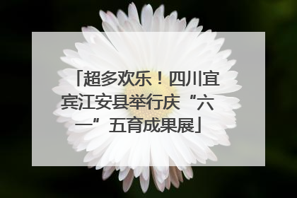 超多欢乐！四川宜宾江安县举行庆“六一”五育成果展