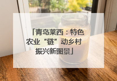 青岛莱西：特色农业“链”动乡村振兴新图景