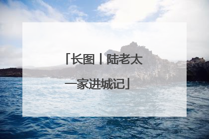 长图丨陆老太一家进城记