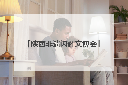 陕西非遗闪耀文博会