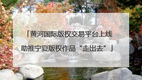 黄河国际版权交易平台上线 助推宁夏版权作品“走出去”