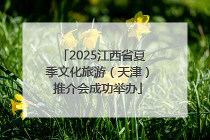 2025江西省夏季文化旅游（天津）推介会成功举办
