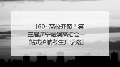 60+高校齐聚！第三届辽宁融媒高招会一站式护航考生升学路