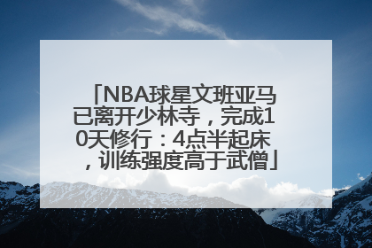 NBA球星文班亚马已离开少林寺，完成10天修行：4点半起床，训练强度高于武僧